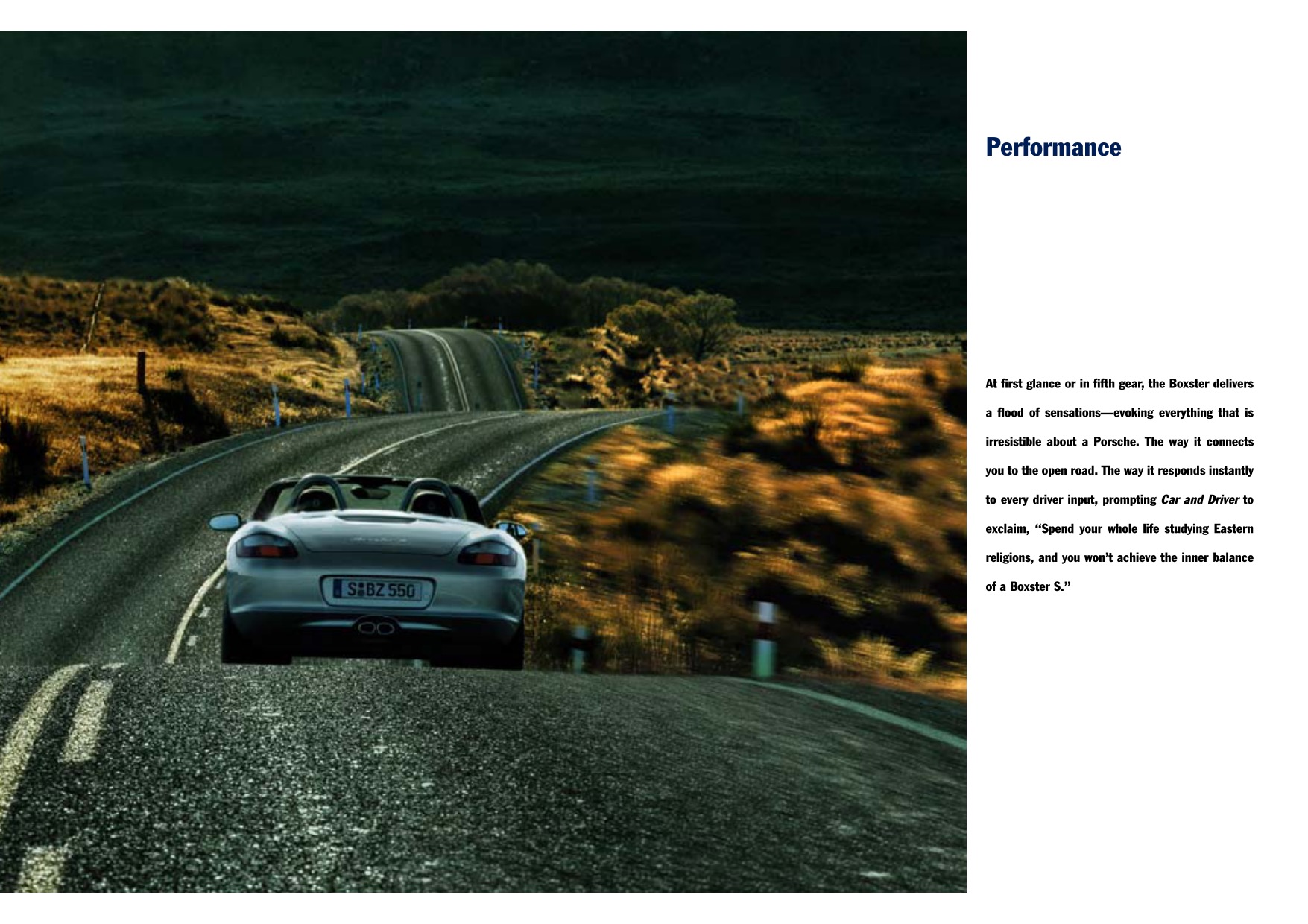 2007 Porsche Boxster Brochure Page 2